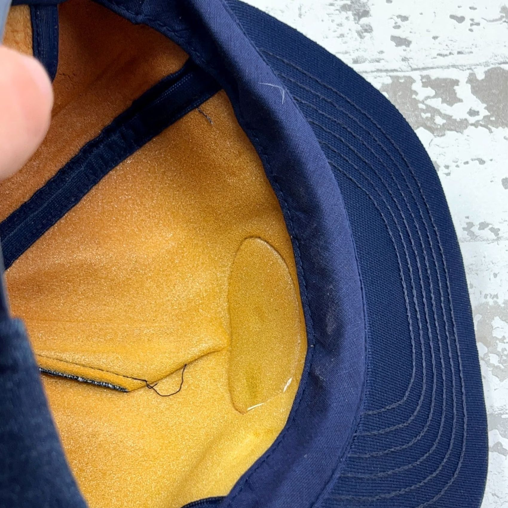 Vintage VINTAGE Ownco Trucker Hat Cap One Size Blue Denim 80s 90s USA USA Made Adjusta ble Snapback Men Size US 35 - 6 Thumbnail