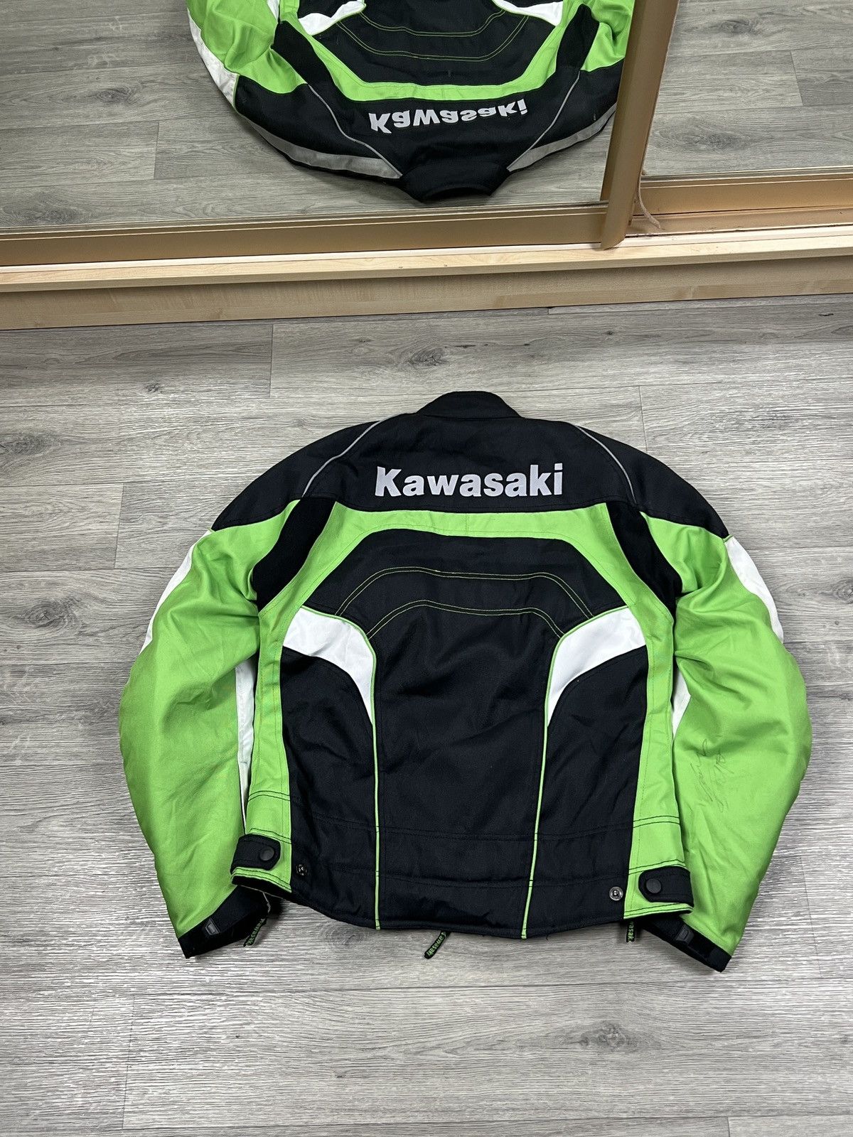 Other Vintage Kawasaki Racing Team Ninja Motocross Gear Jacket S Size US S / EU 44-46 / 1 - 13 Thumbnail