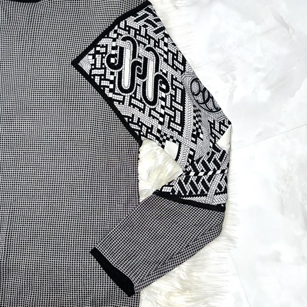Hermes , Hermes new logo, art design switching, mosaic cut sew Size XS / US 0-2 / IT 36-38 - 7 Thumbnail