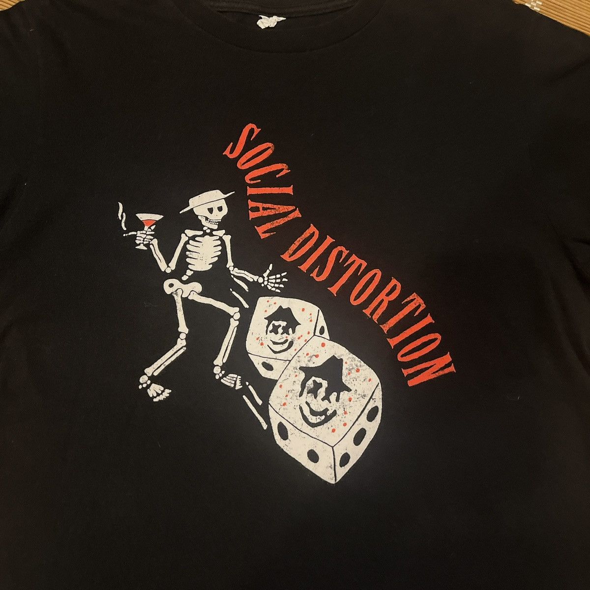 Band Tees × Vintage Social Distortion Skeleton Size US M / EU 48-50 / 2 - 2 Thumbnail