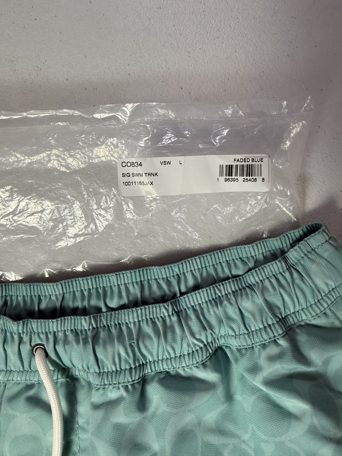 Coach New $228 Coach Signature Swim Trunks Men's Sz L Green Size US 32 / EU 48 - 3 Thumbnail