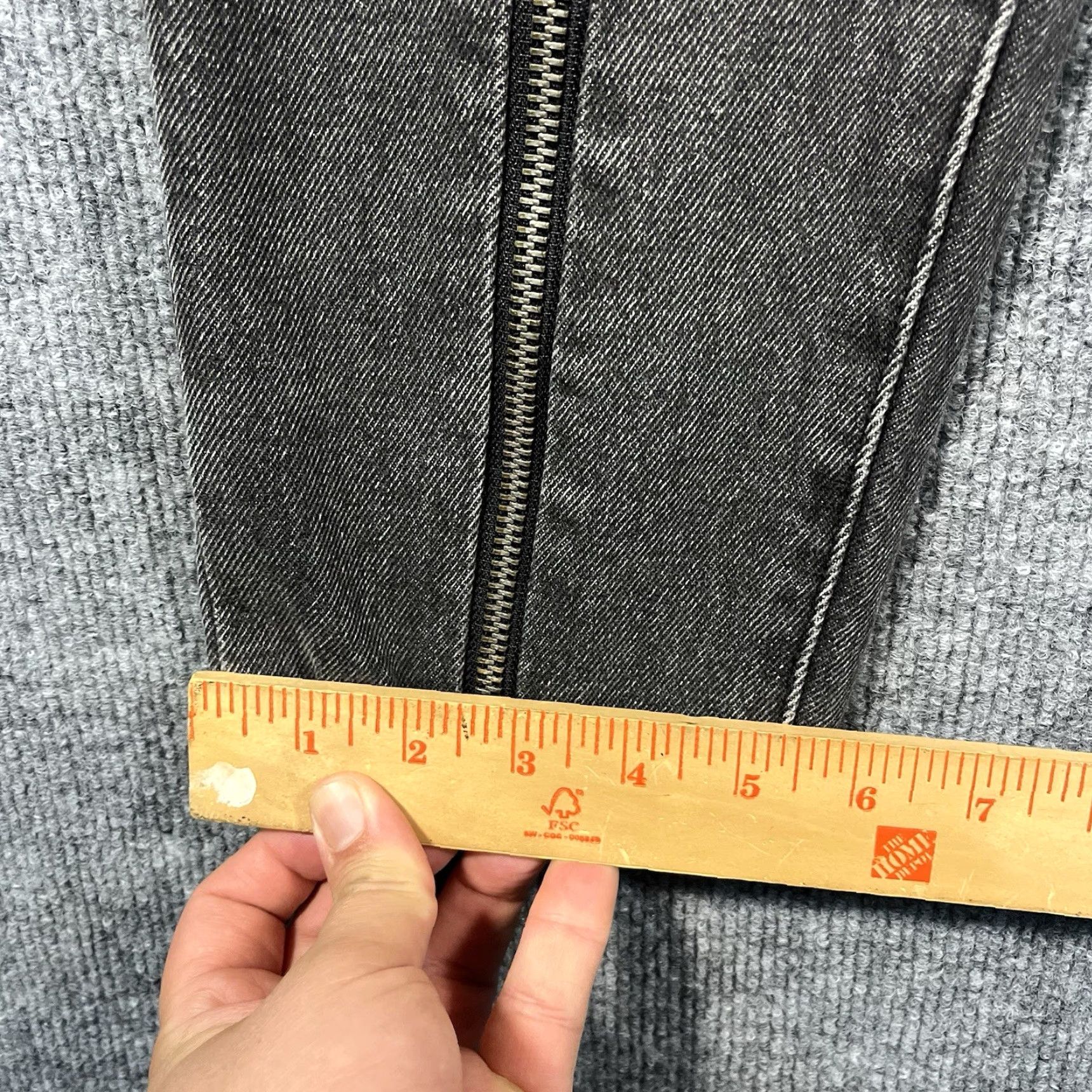 Pistola Pistola Nico High Rise Zip Up Ankle Black Wash Zipper Jeans Size 26 Women Size 26" / US 2 / IT 38 - 6 Thumbnail