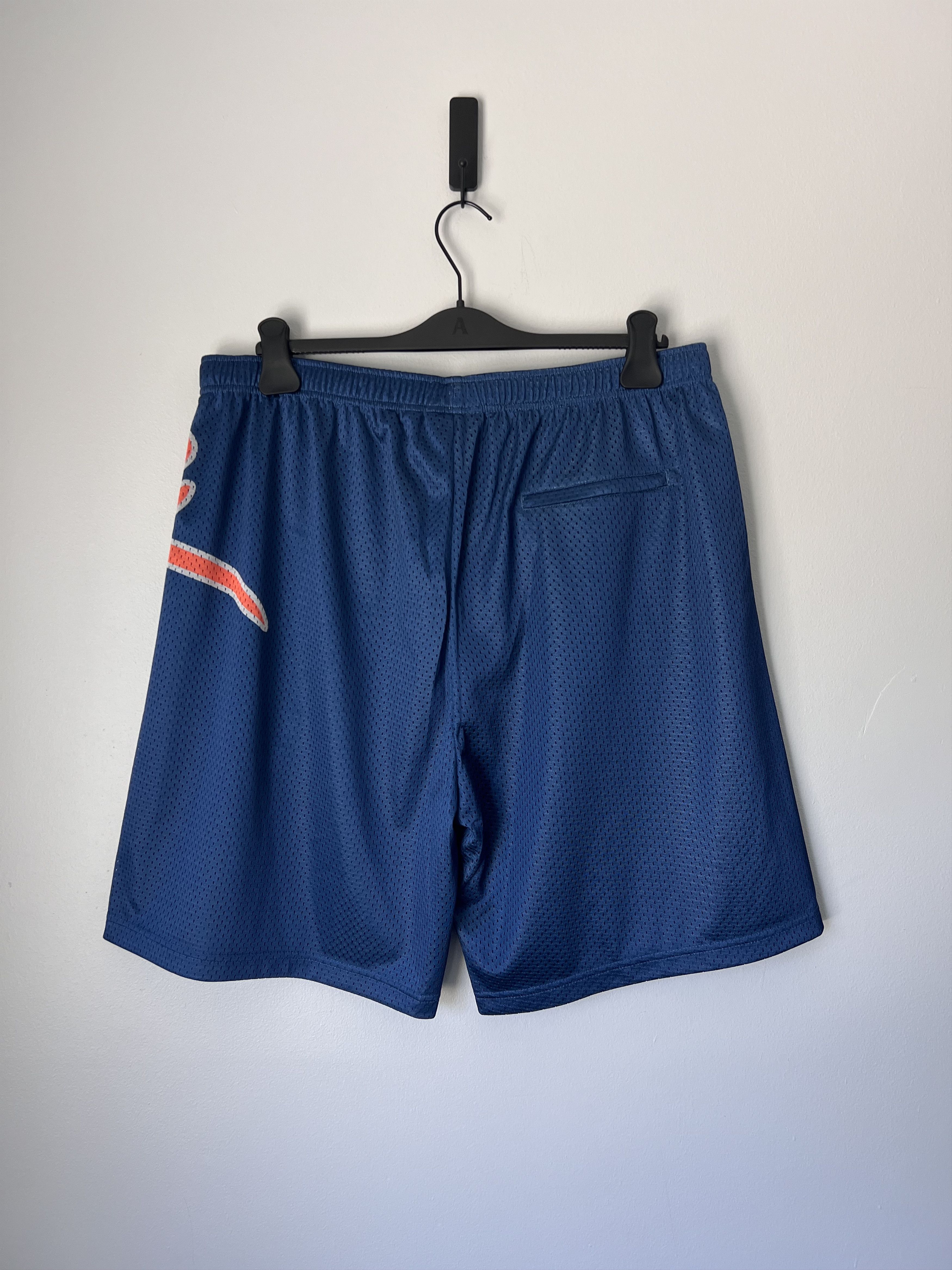 Supreme Supreme Big Script Mesh Shorts in Navy Size US 34 / EU 50 - 3 Thumbnail