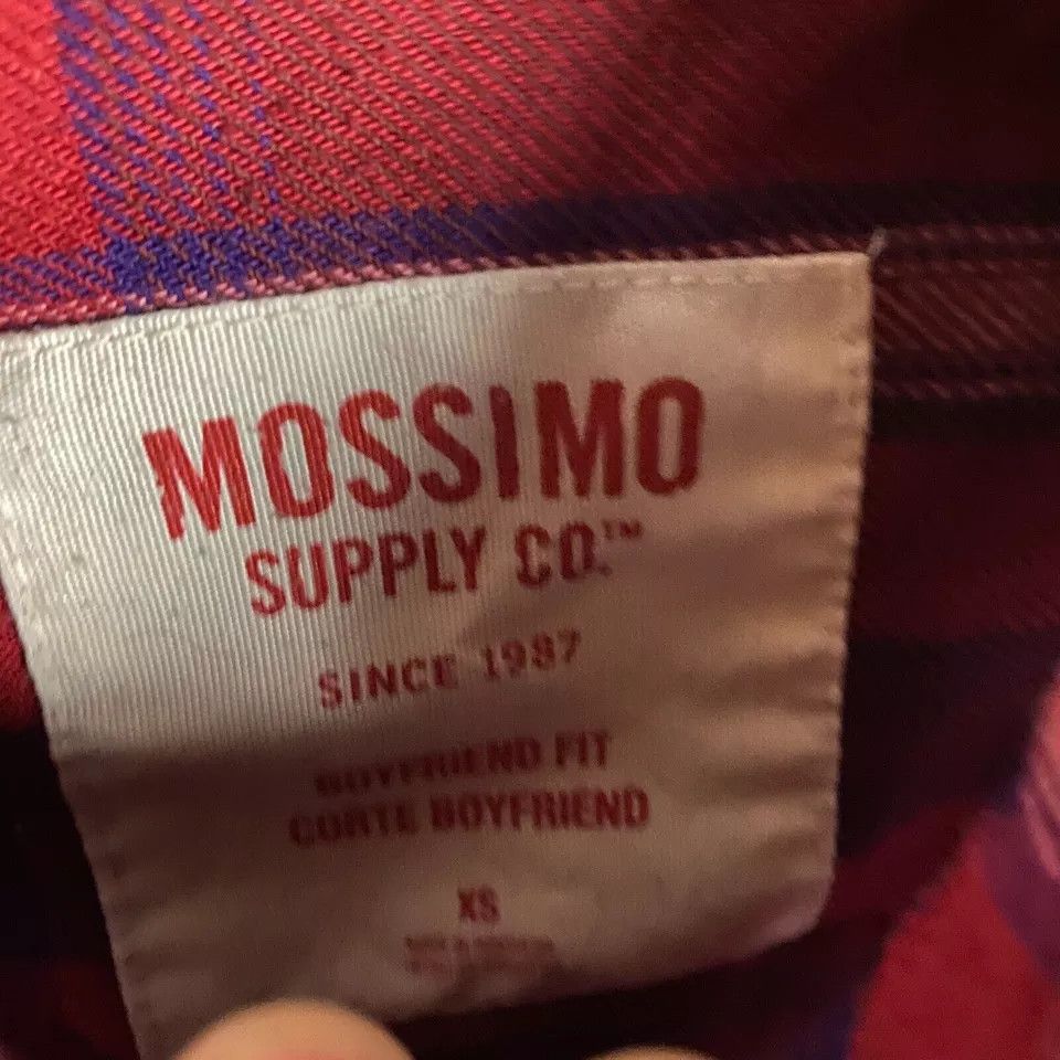 Mossimo Mossimo Button Up Top Women's XS Boyfriend Fit Long Sleeve Size XS / US 0-2 / IT 36-38 - 3 Thumbnail