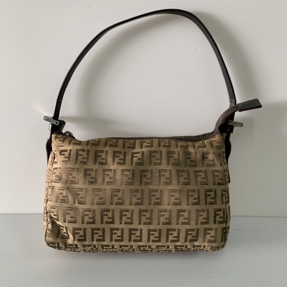 Fendi Fendi Zucchino Pochette Bag Size ONE SIZE - 1 Thumbnail