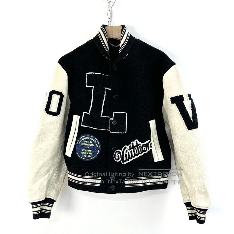 Louis Vuitton Louis Vuitton Wizard of Oz Cowhide Cashmere Baseball jacke Size US M / EU 48-50 / 2 - 1 Thumbnail