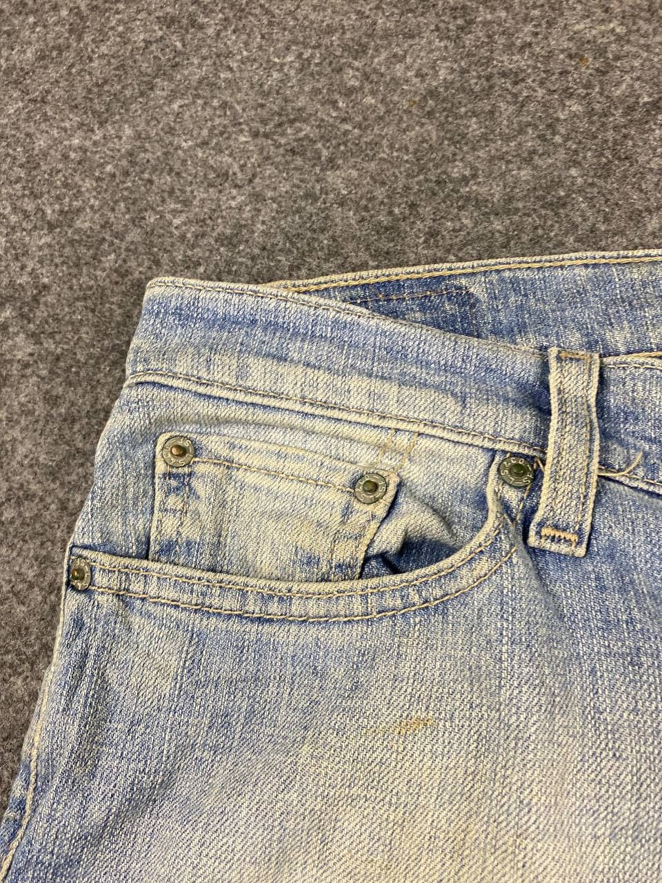 Levi's vintage levis 524 too superlow short denim Size US 38 / EU 54 - 11 Thumbnail