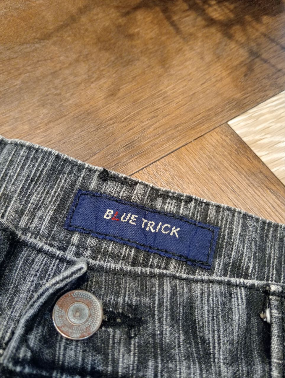 Japanese Brand JAPANESE BLUE TRICK DOUBLE WAIST SUKAJAN JEANS - SIZE 3 Size US 34 / EU 50 - 5 Thumbnail