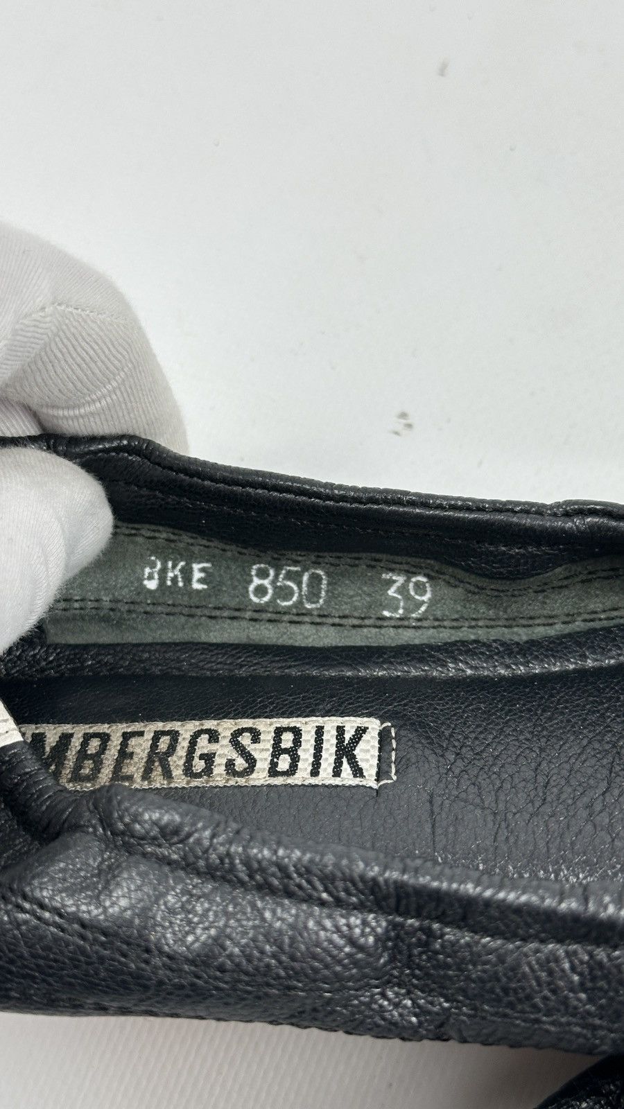 Dirk Bikkembergs Vintage Bikkembergs Leather Ballets Flats Size US 8 / IT 38 - 9 Thumbnail