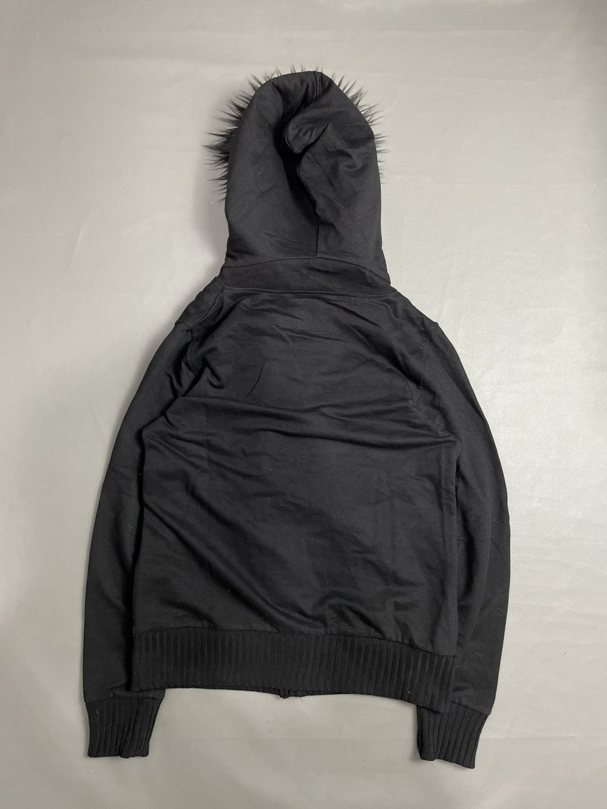 Japanese Brand Studded Rock Zip Fur Hoodie Size US M / EU 48-50 / 2 - 3 Thumbnail