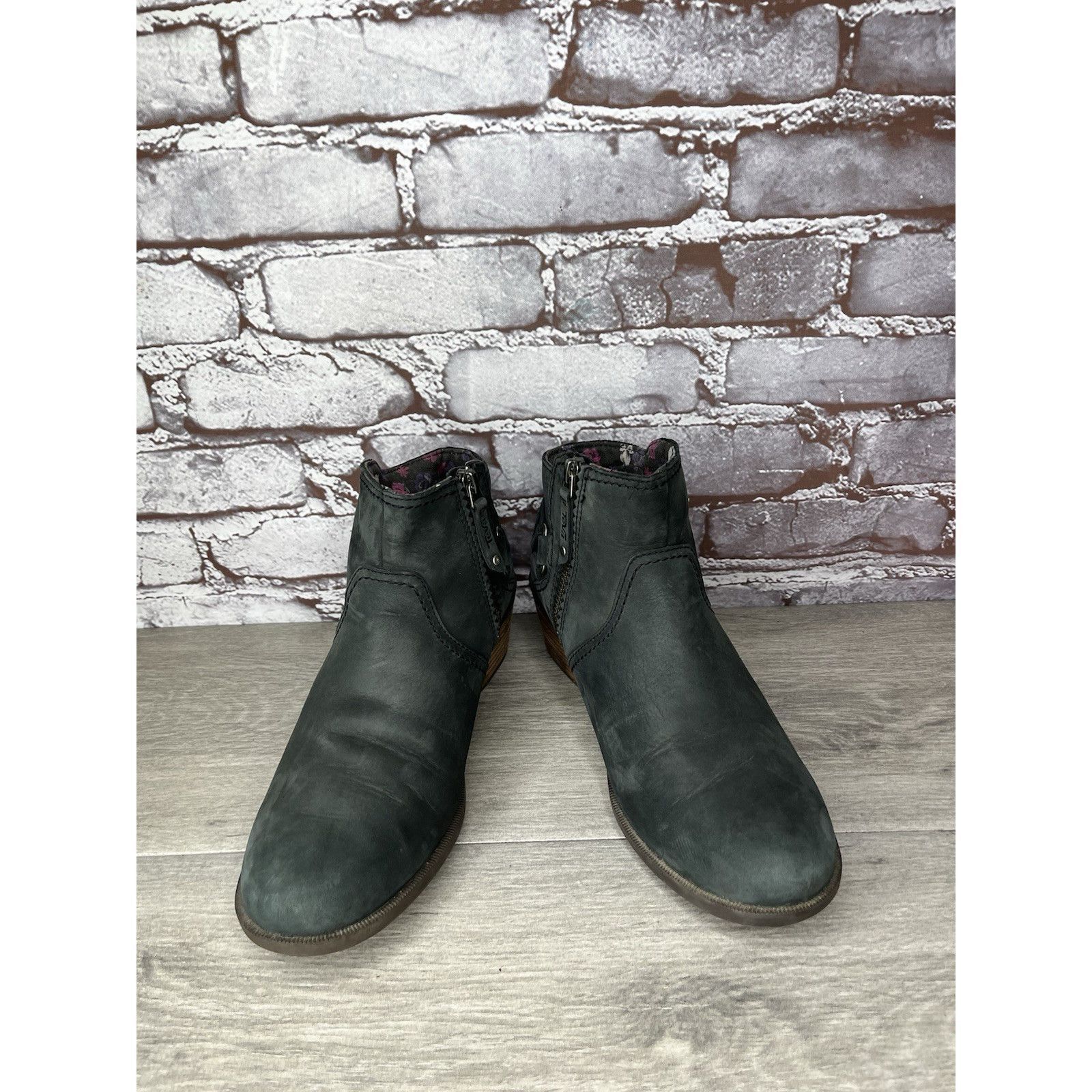 Teva Teva Foxy Ankle Booties Black Casual Comfort Boots Women 8.5 Size US 8.5 / IT 38.5 - 4 Thumbnail