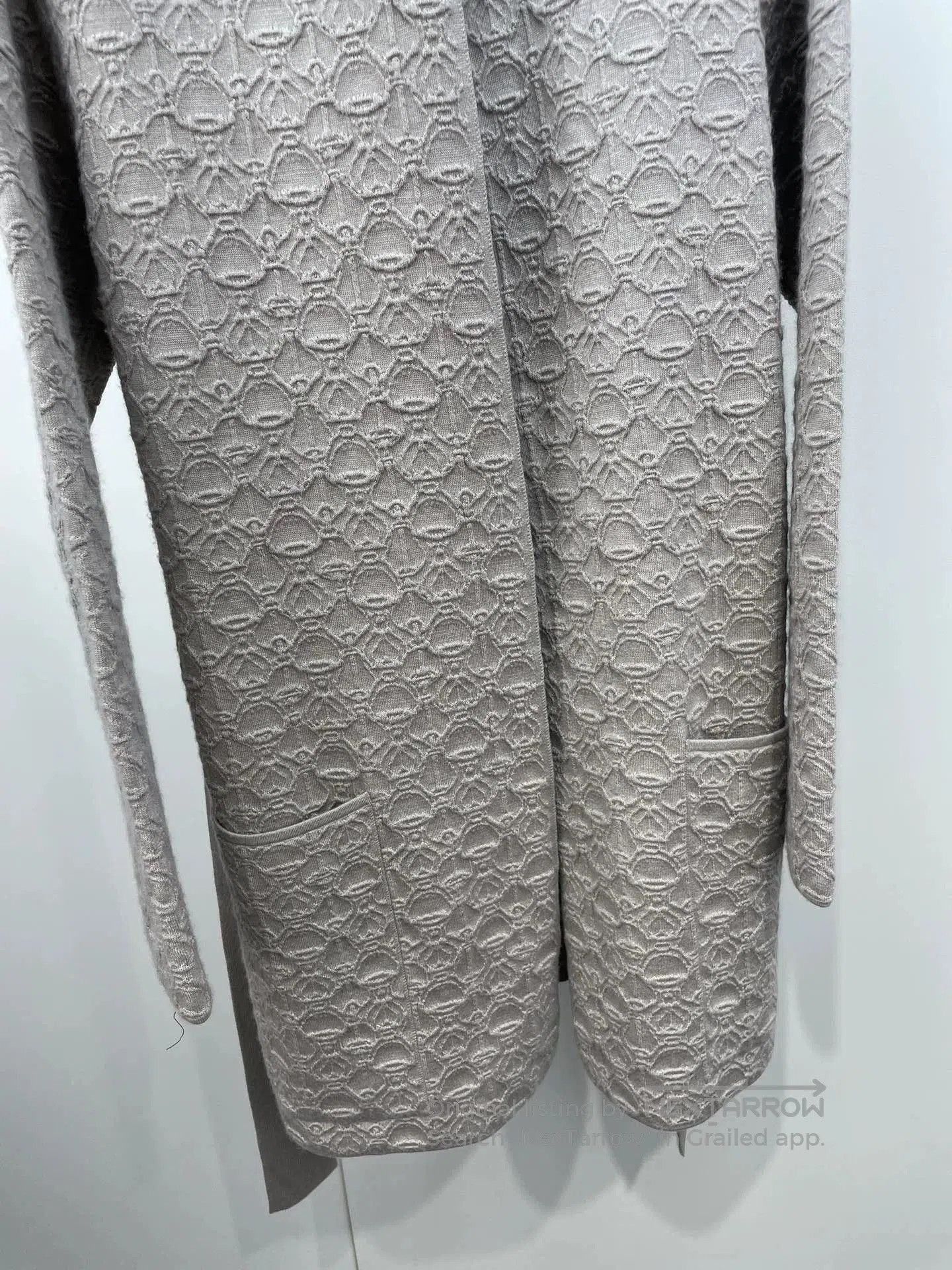 Hermes Hermes Cashmere Belted Cardigan Sweater. Size US XS / EU 42 / 0 - 4 Thumbnail
