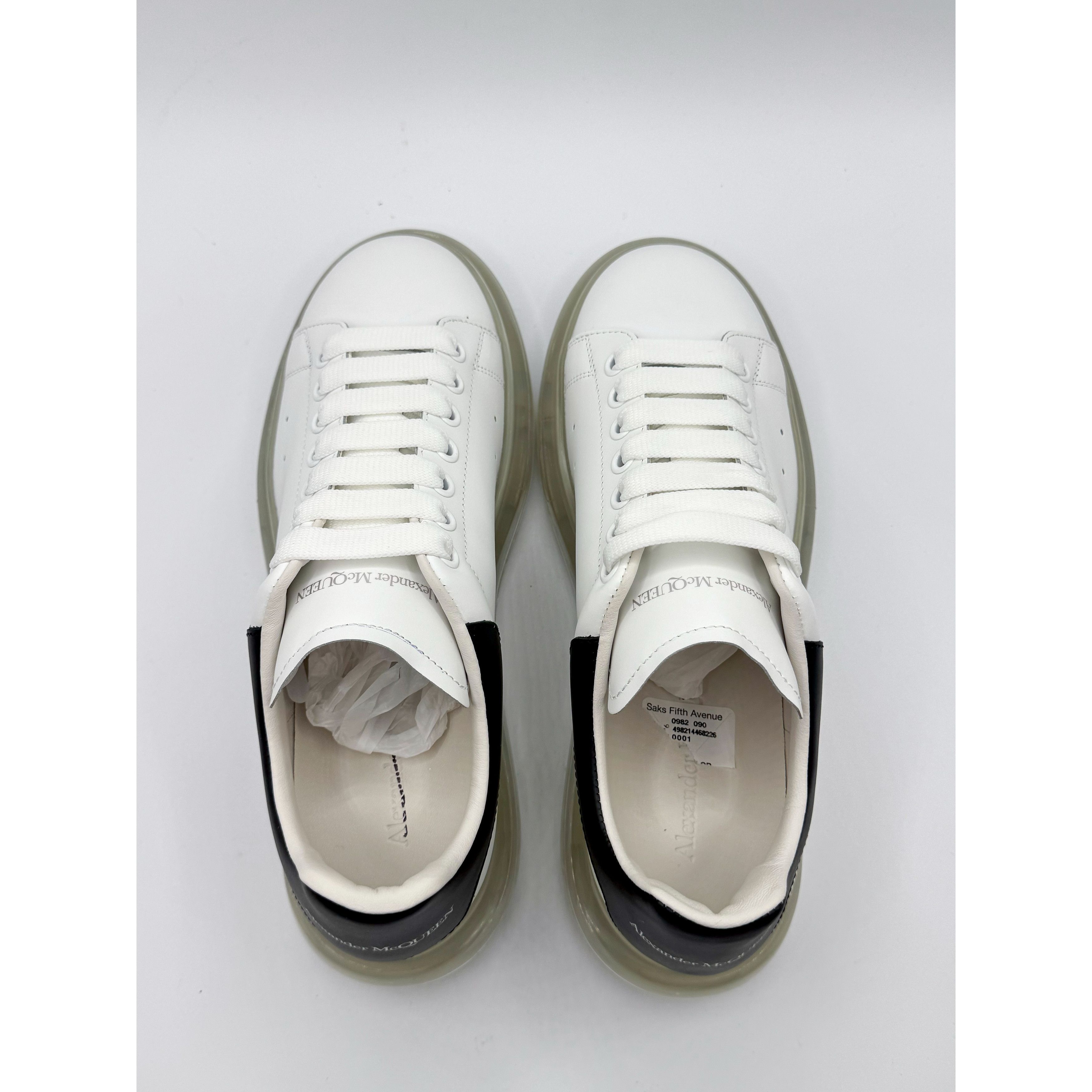 Alexander McQueen Alexander McQueen Men's Oversized Transparent Sole Sneaker i Size US 8.5 / EU 41-42 - 7 Thumbnail