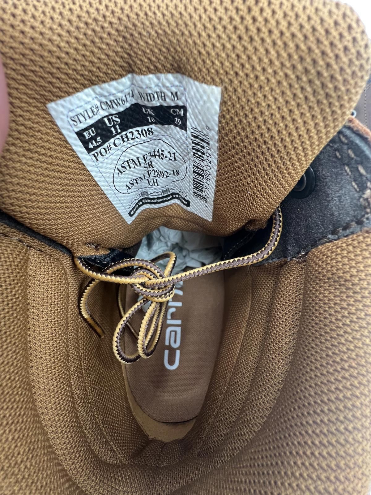 Carhartt Brand New! Carhartt Men's 6" Safety Toe Work Boot Size 11M Size US 11 / EU 44 - 11 Thumbnail