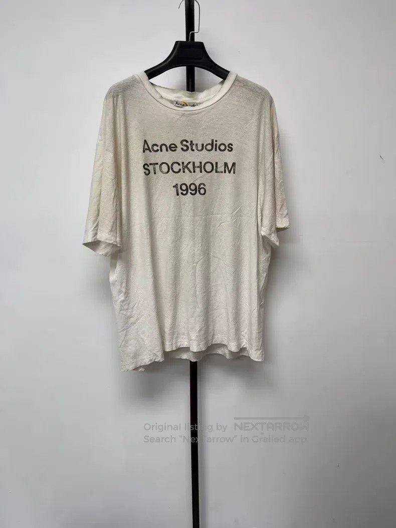 Acne Studios Acne Studios 1996 Series Logo Loose Fit Retro Spray Painte Size US L / EU 52-54 / 3 - 1 Thumbnail