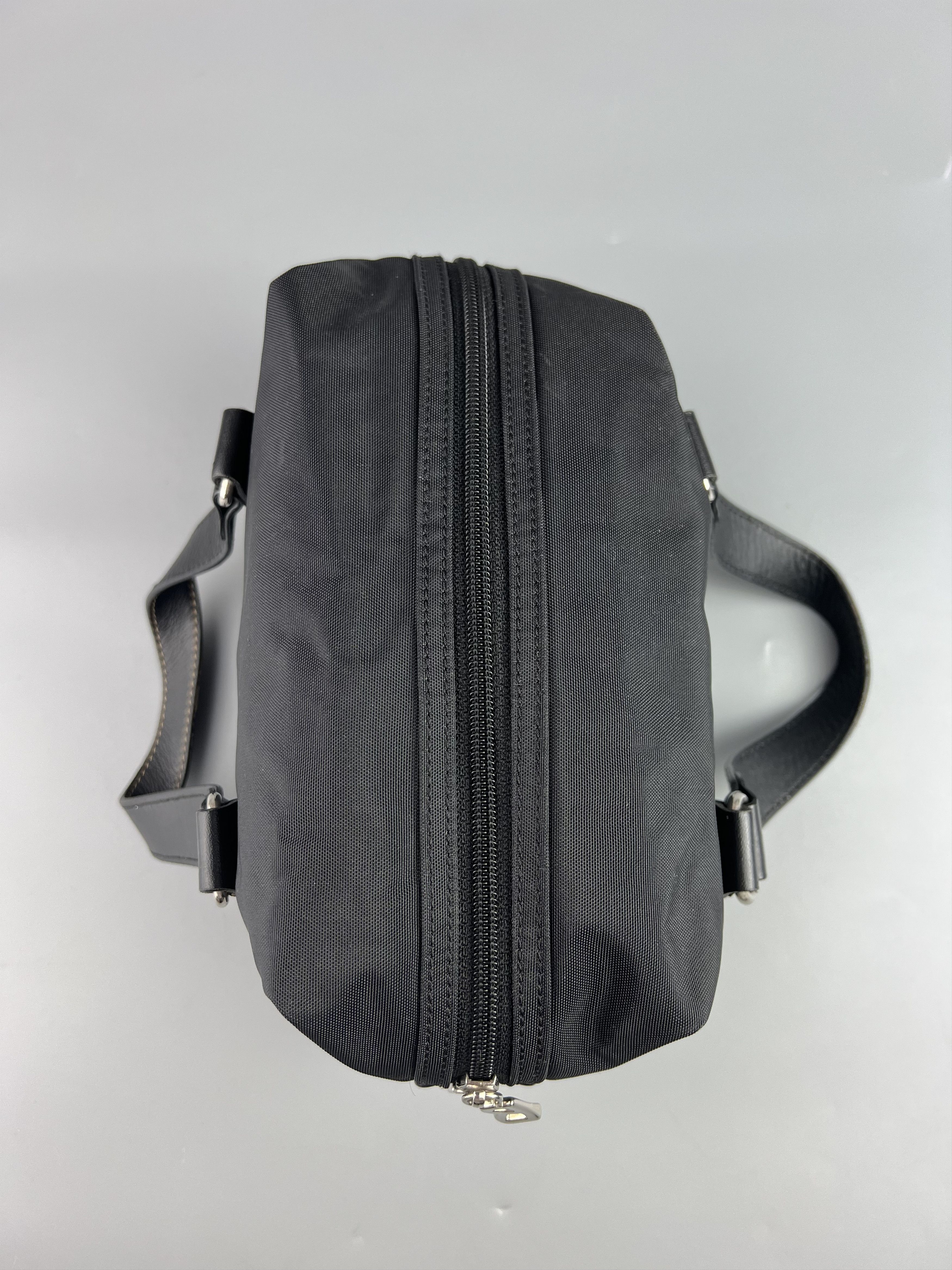 Bogner Bogner Women's Black Nylon Leather Mini Bag Handbag Size ONE SIZE - 6 Thumbnail
