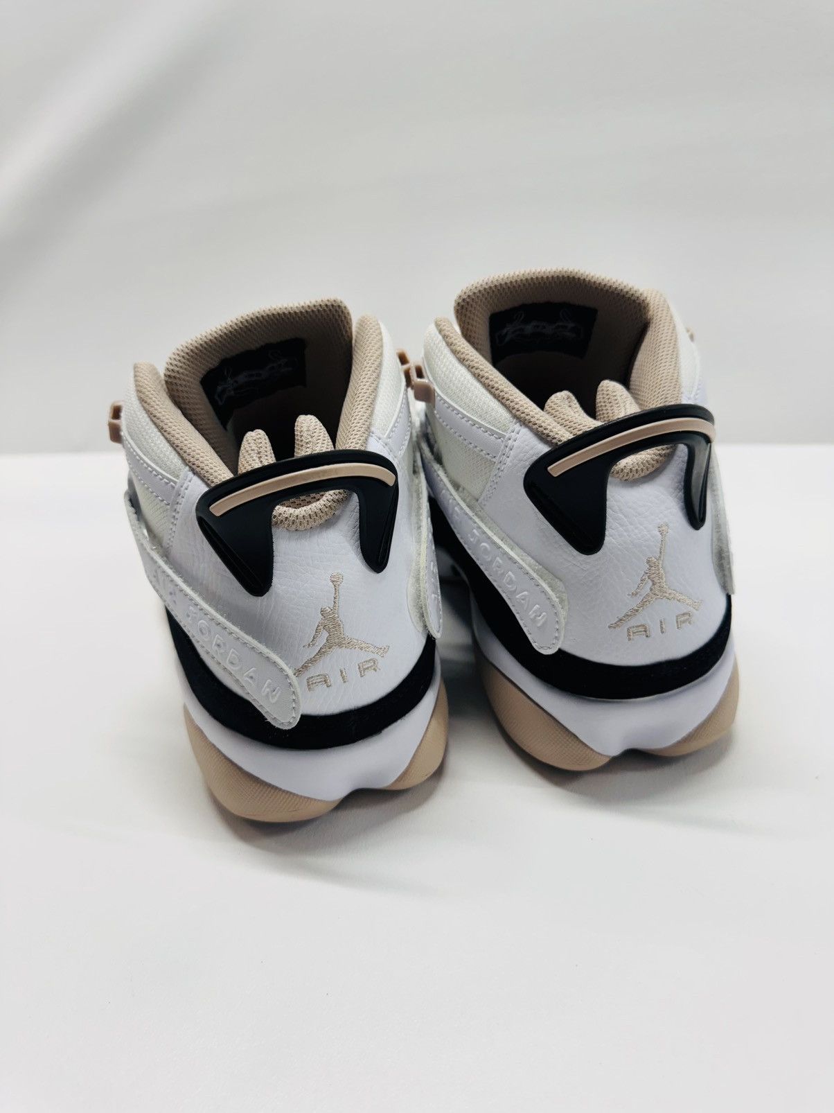 Jordan Brand Air Jordan 6 Rings White/Black-Fossil Stone Size US 11 / EU 44 - 5 Thumbnail