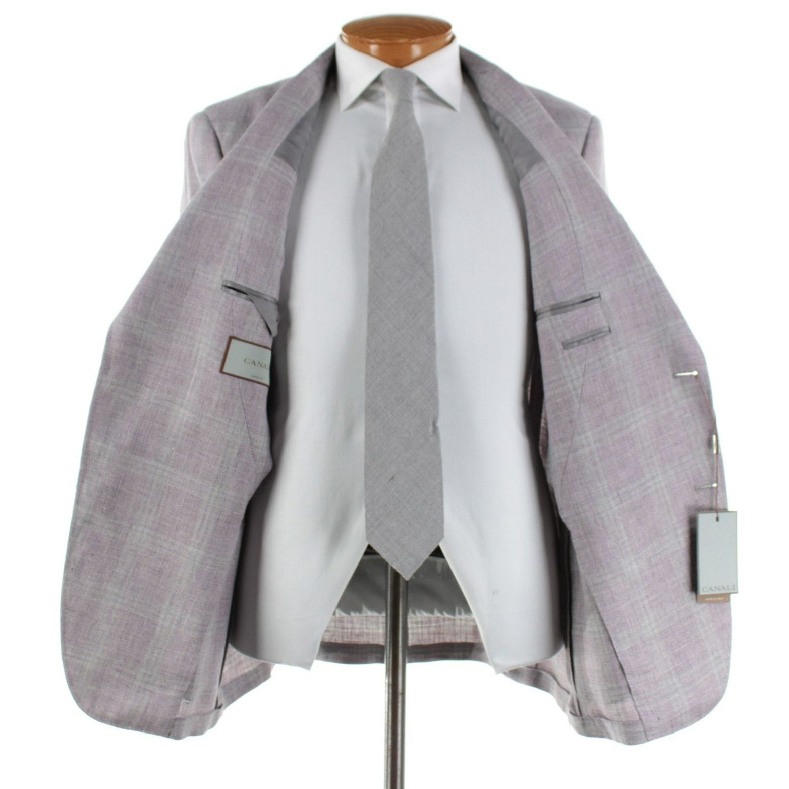 Canali Canali Sport Coat Size 46 Regular US in Purple Size 46R - 6 Thumbnail