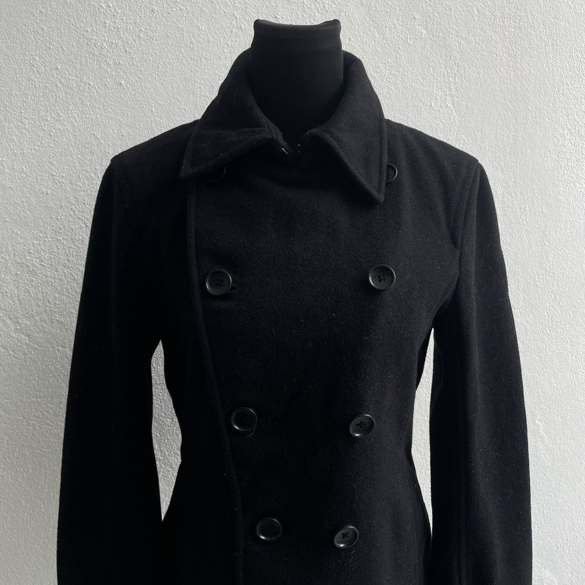 Tornado Mart Vintage Tornado Mart Double Breasted Wool Coat Size US M / EU 48-50 / 2 - 2 Thumbnail