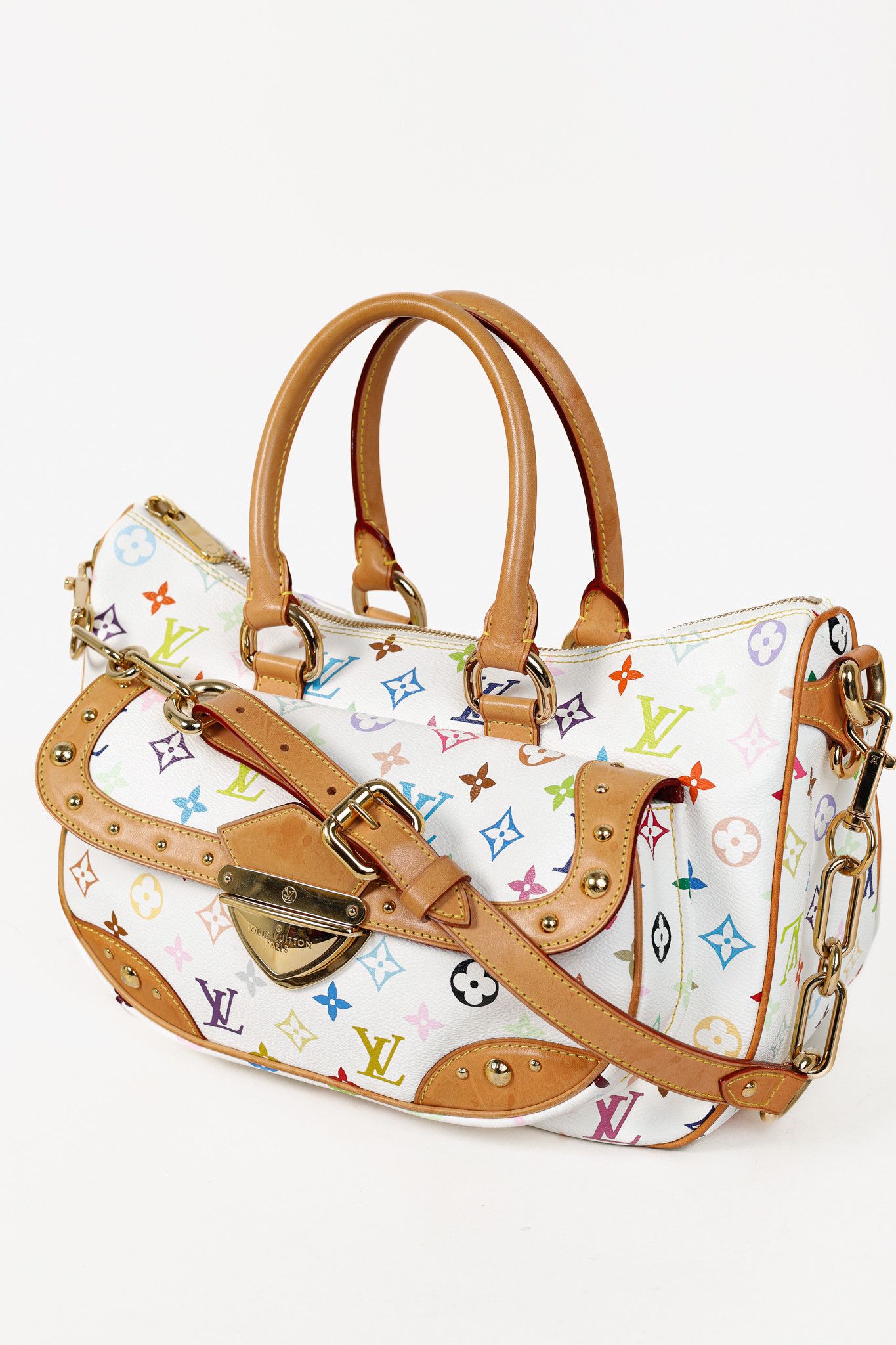 Louis Vuitton × Takashi Murakami Louis Vuitton Rita Multicolore Monogram Shoulder Bag Size ONE SIZE - 6 Thumbnail
