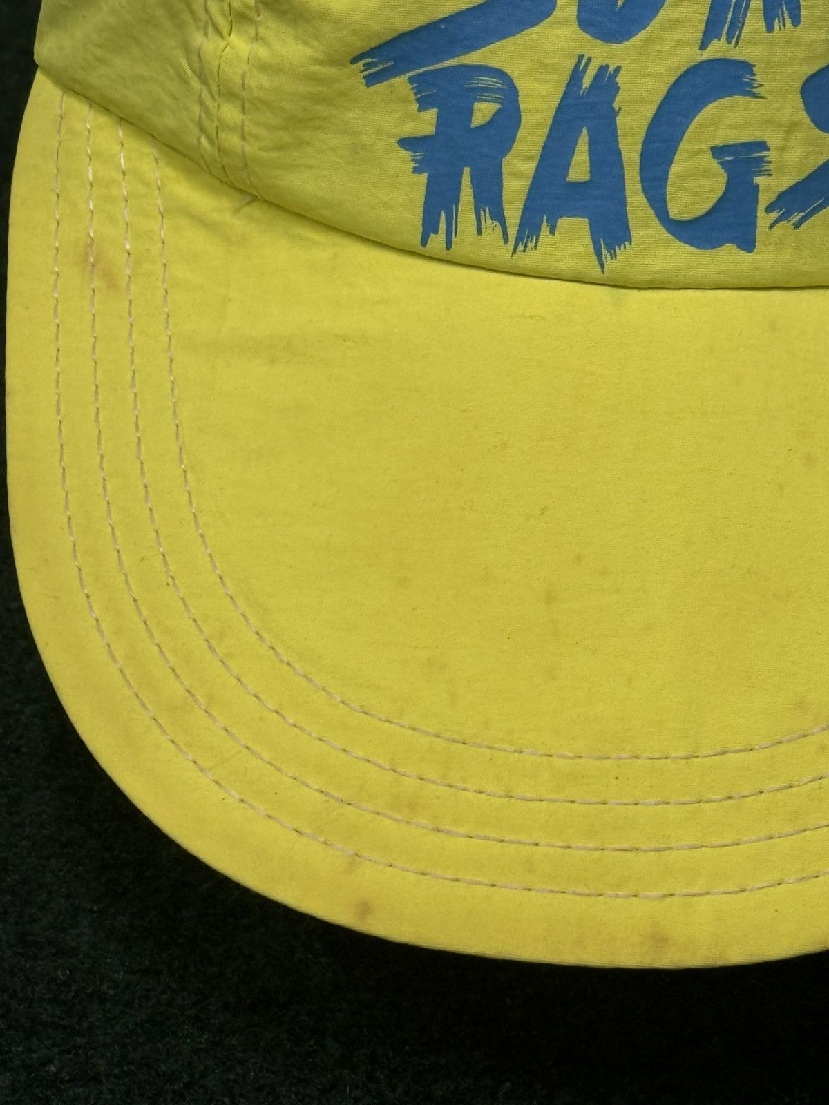 Vintage Vintage Surf Rags Neon Hat Size ONE SIZE - 2 Thumbnail