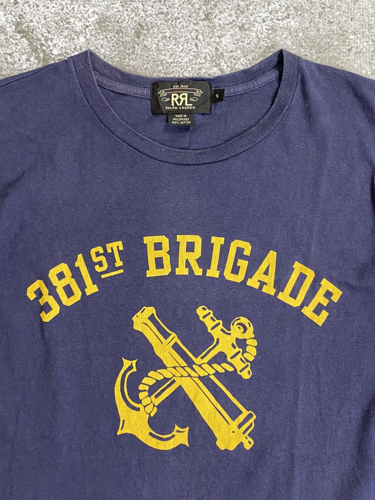 RRL Ralph Lauren RRL Brigade t shirt Size US S / EU 44-46 / 1 - 4 Thumbnail