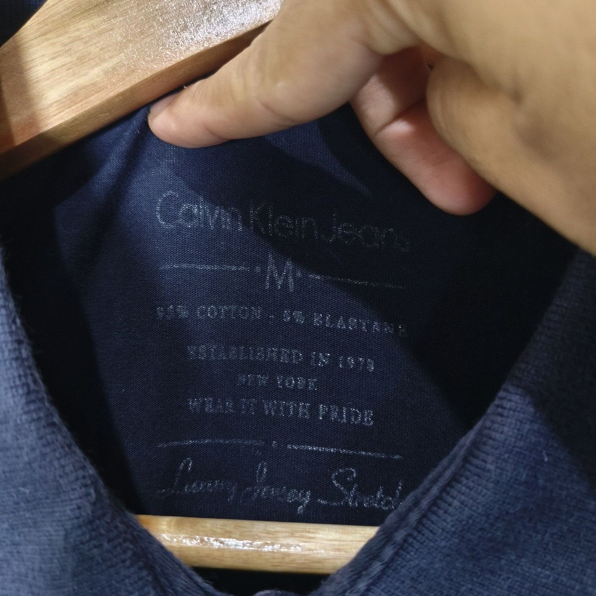 Calvin Klein Calvin Klein Collar Tee Size US M / EU 48-50 / 2 - 5 Thumbnail