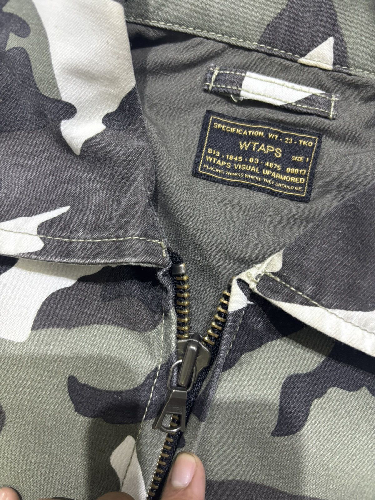 Wtaps RARE Wtaps urban Camo Jacket Twill Bomber Size US S / EU 44-46 / 1 - 6 Thumbnail