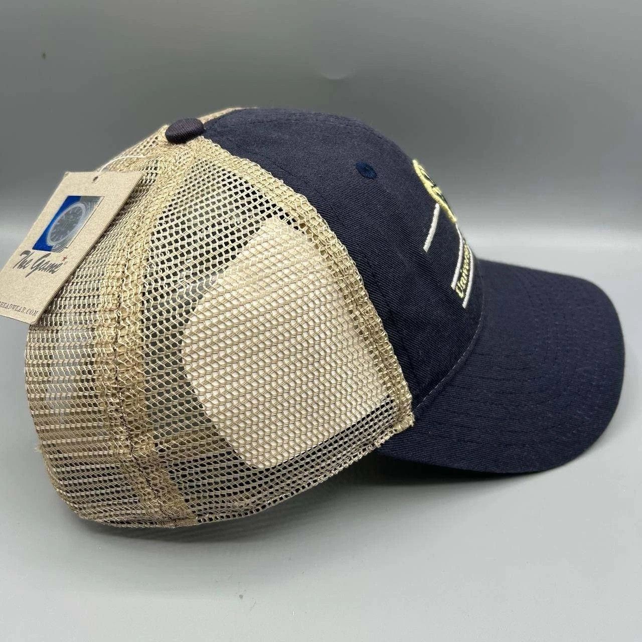 The Game Vintage University of Pittsburgh Trucker Hat Men Snap Back Size ONE SIZE - 6 Thumbnail