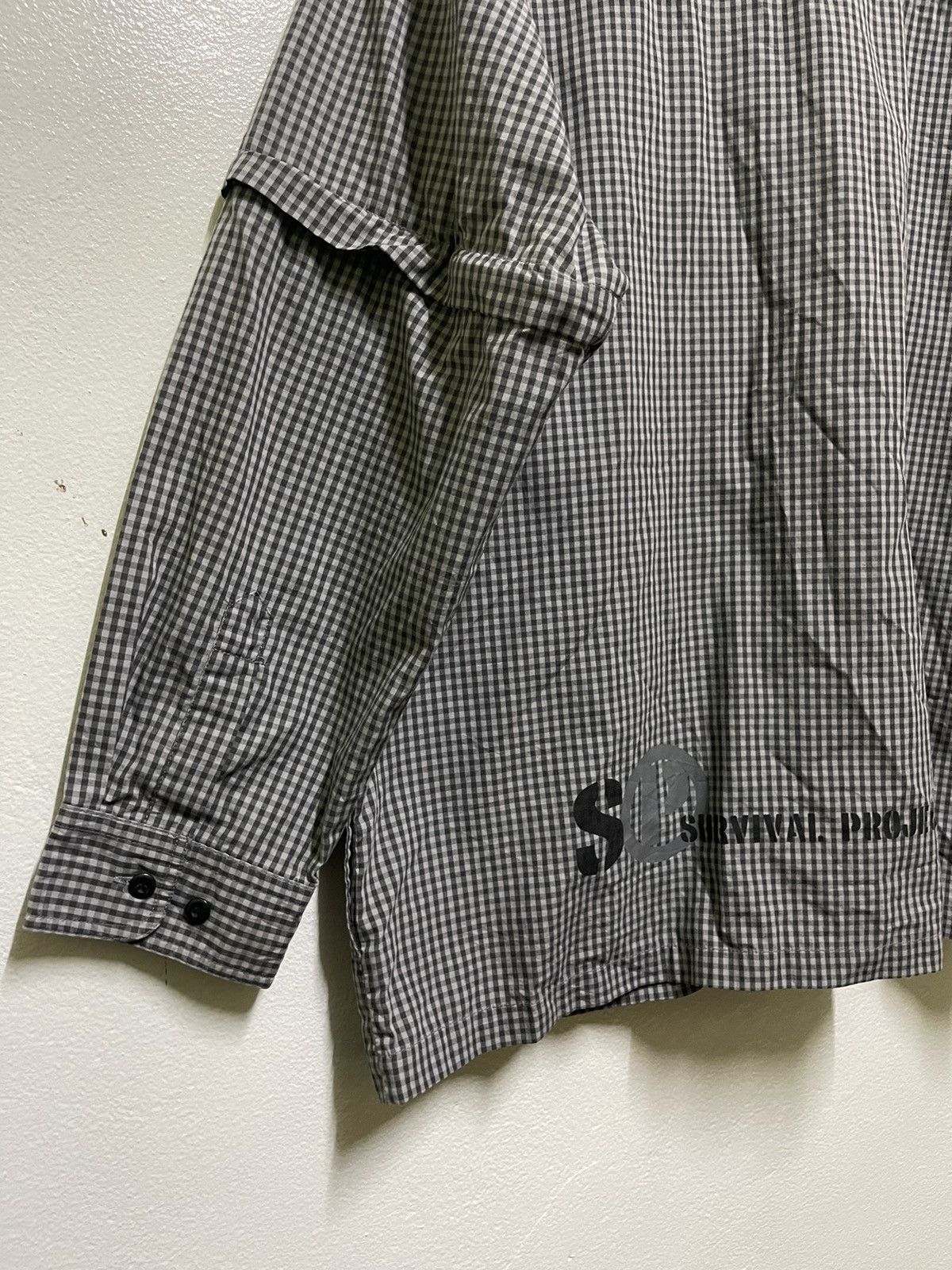 Japanese Brand Impala Zipper Shirt Tactical Pocket Removeable Sleeve Size US XL / EU 56 / 4 - 12 Thumbnail
