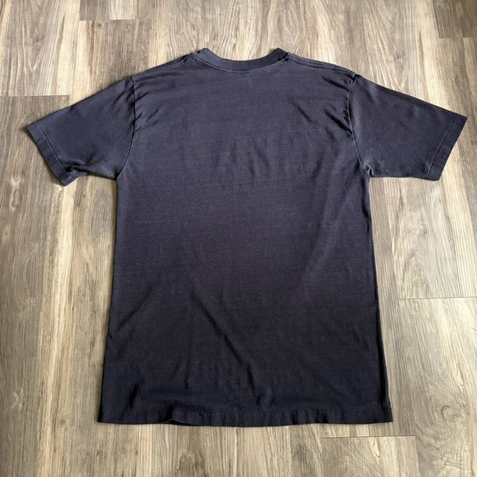 Vintage Vintage Paper Thin Burnout T-Shirt Men's Size L Black Size US L / EU 52-54 / 3 - 9 Thumbnail