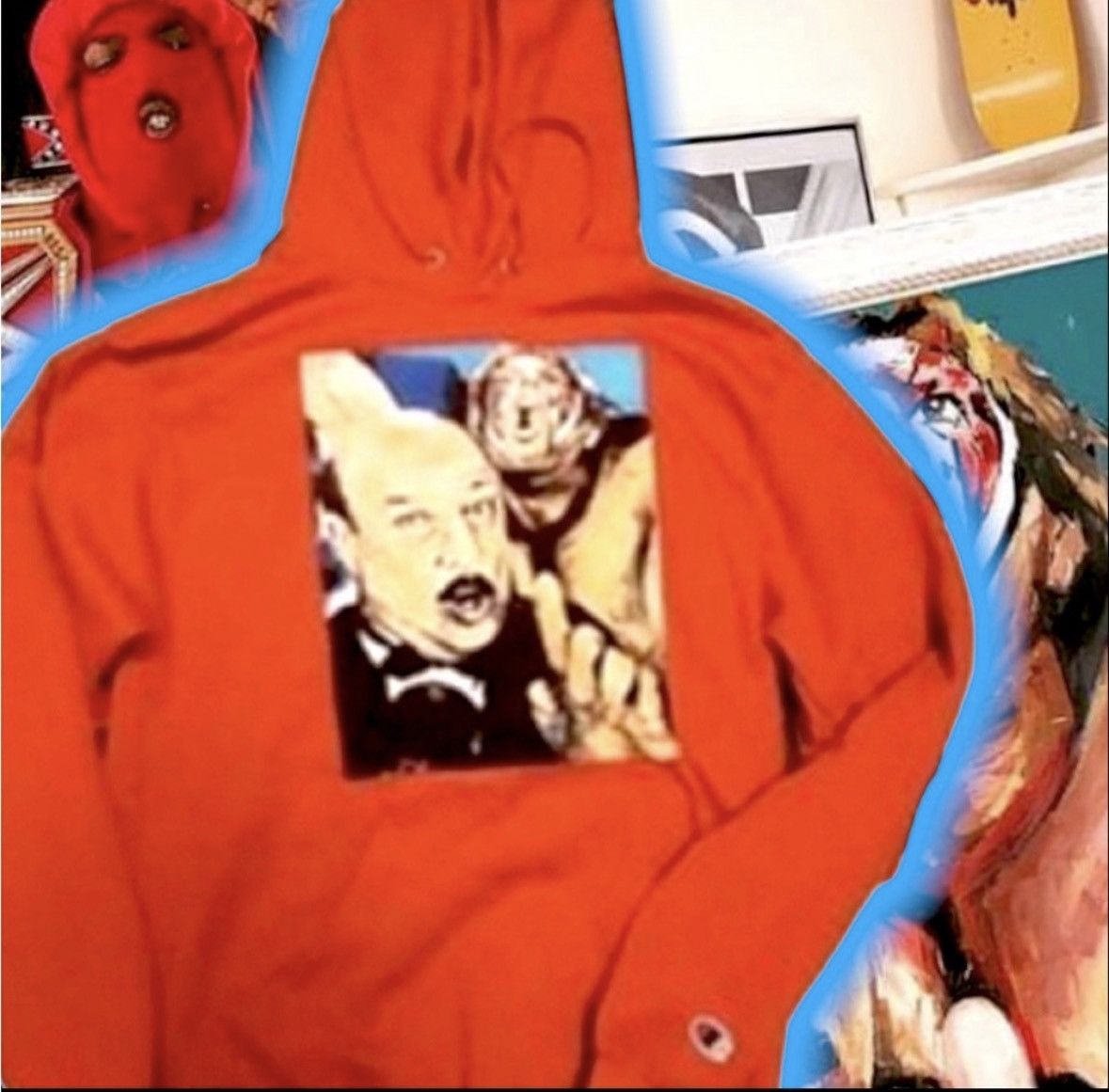 Rap Tees Ultimate Warrior ❌ MeaN GeNe TRiBuTe HOoDie GxFR⚖️🦂 Size US L / EU 52-54 / 3 - 1 Preview