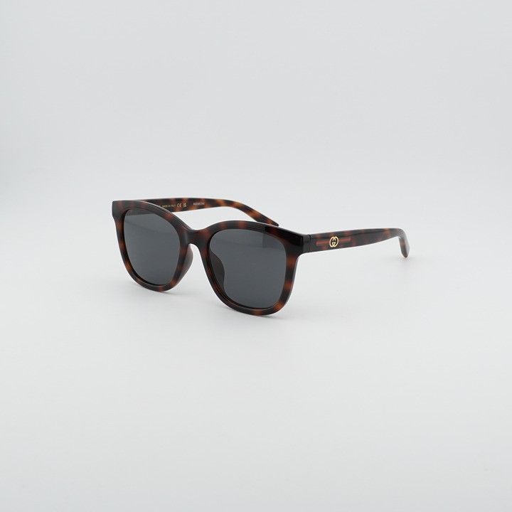 Gucci Gucci GG1984SK 002 Unisex Sunglasses Havana Square Frame Size ONE SIZE - 1 Thumbnail