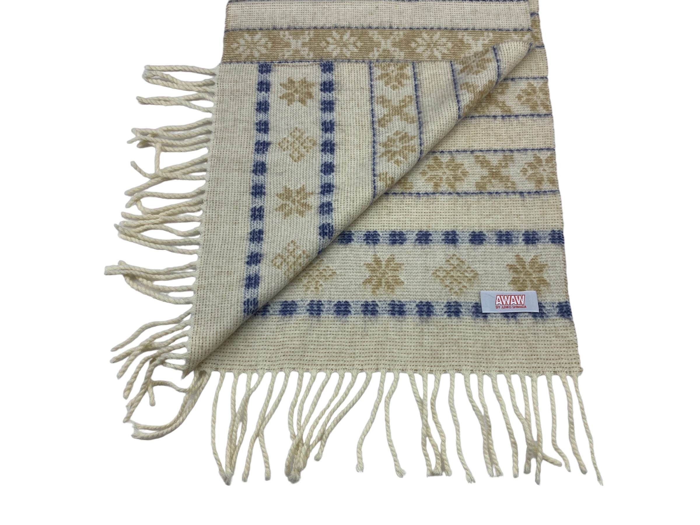 Junko Shimada × Vintage AWAW byJunko Shimada scarf Stripes Vintage Scarf Size ONE SIZE - 6 Thumbnail