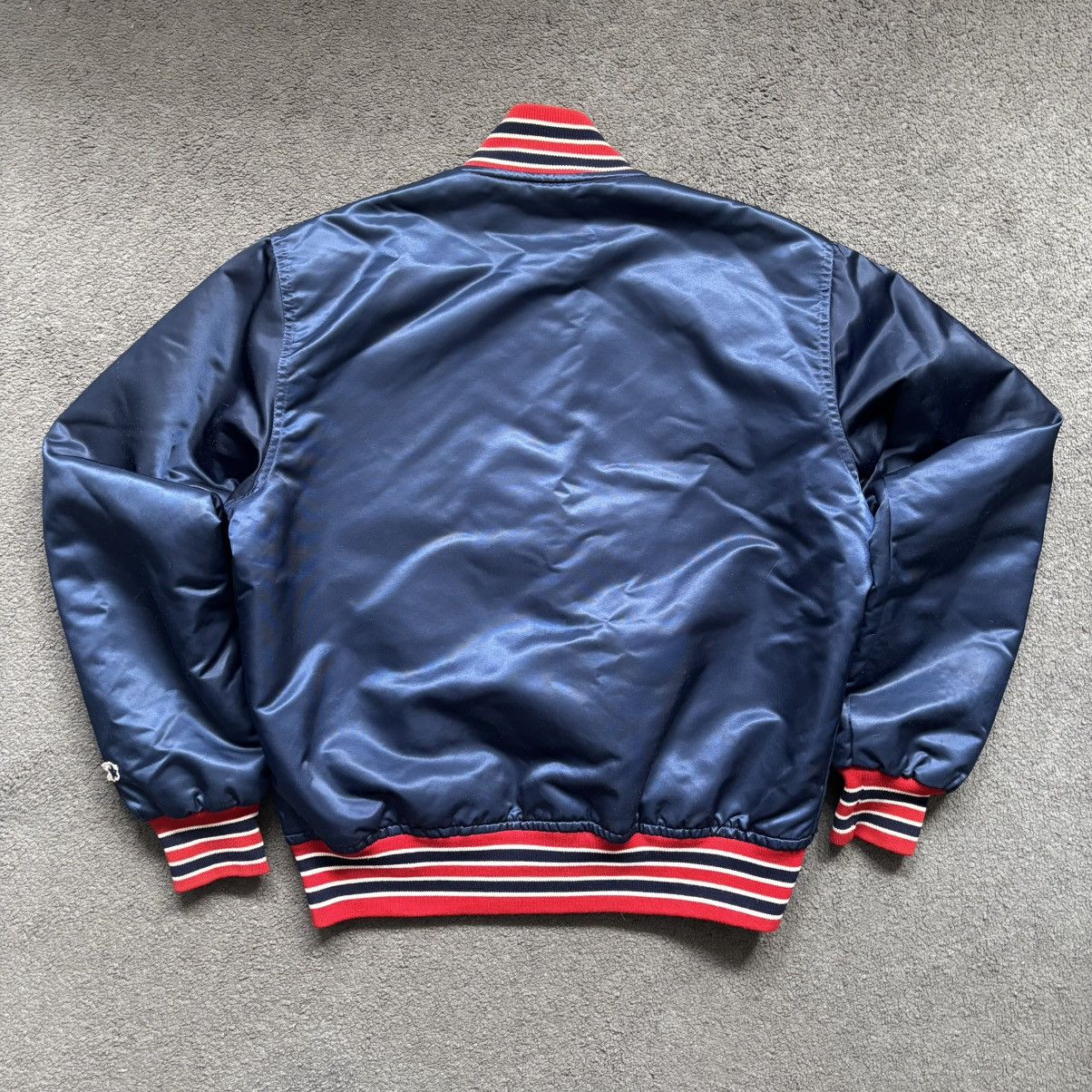 Starter 80s Boston Red Sox Nylon Satin Bomber Jacket Baseball MLB Size US M / EU 48-50 / 2 - 8 Thumbnail