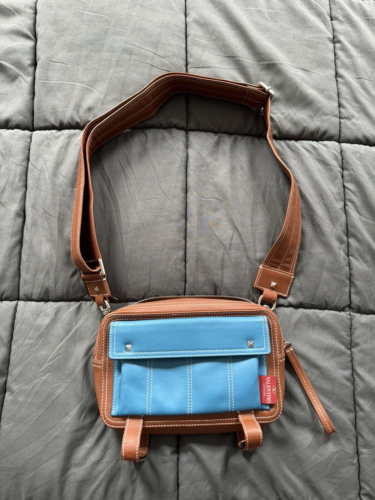 Valentino Valentino Leather cross body bag Size ONE SIZE - 1 Thumbnail