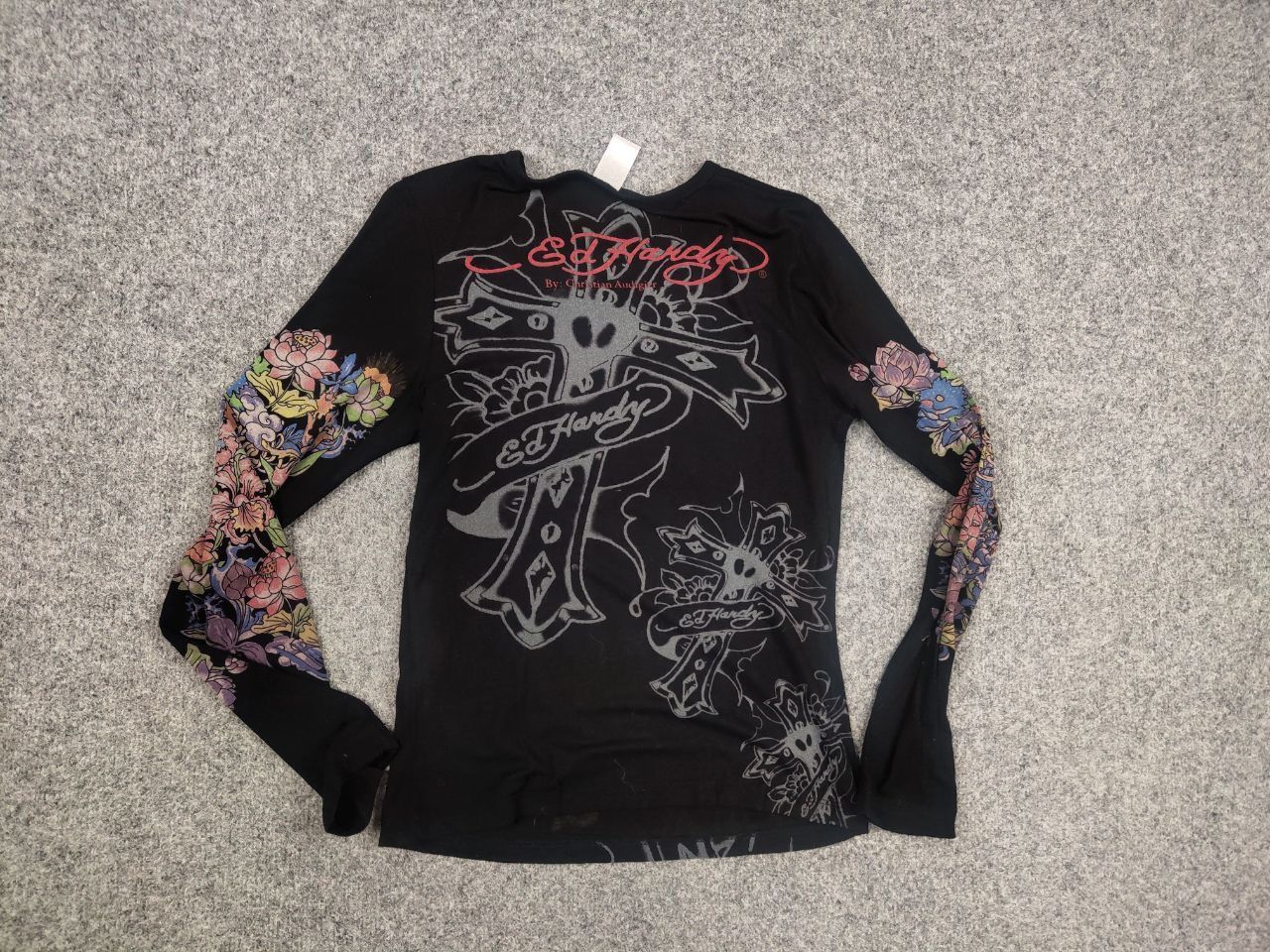Ed Hardy Ed Hardy by Christian Audigier Vintage Y2K Light Long Sleeve Size M / US 6-8 / IT 42-44 - 11 Thumbnail