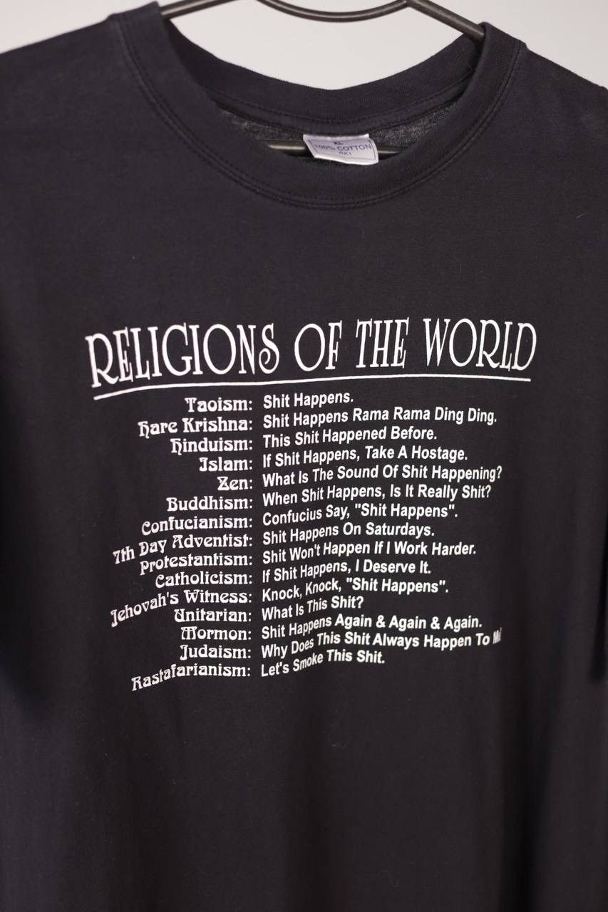 Vintage Religions of the world vintage religion tee Size US XL / EU 56 / 4 - 2 Thumbnail