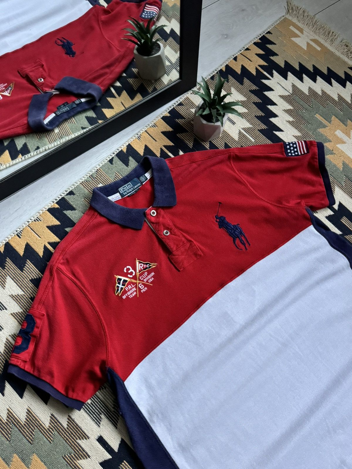 Polo Ralph Lauren Vintage Polo Ralph Lauren PRL #3 Chief Kief USA T-shirt Size US XXL / EU 58 / 5 - 5 Thumbnail