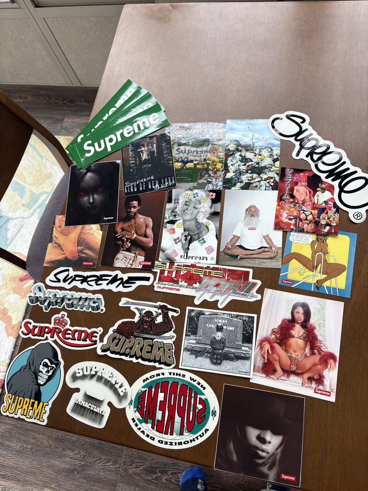 Supreme Supreme Rotary Hero Sticker Bricks Stool/ Side Table | Grailed