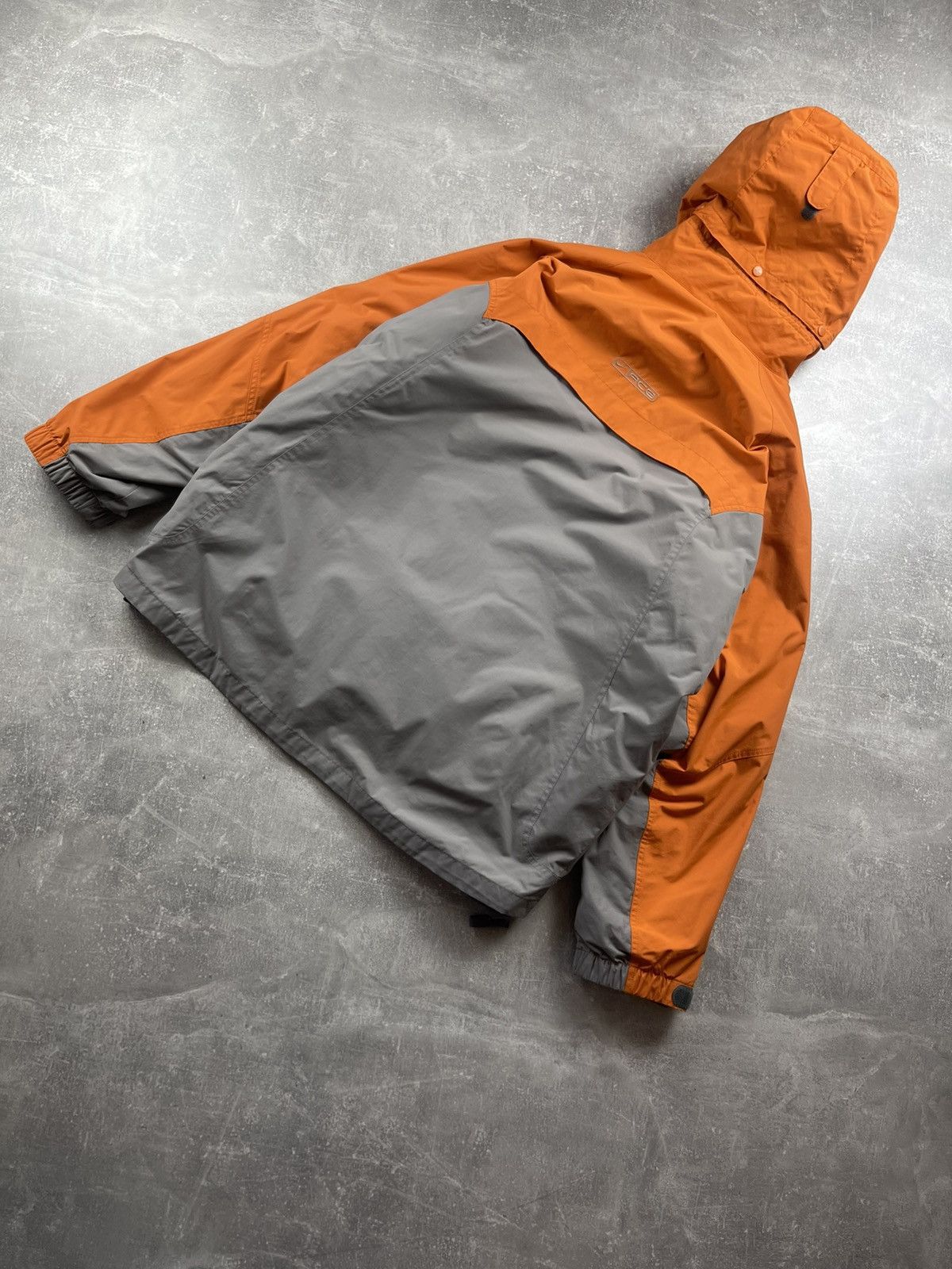 Nike ACG Nike ACG Vintage Thermal Layer Hooded Jacket Orange Gray Size US L / EU 52-54 / 3 - 12 Thumbnail