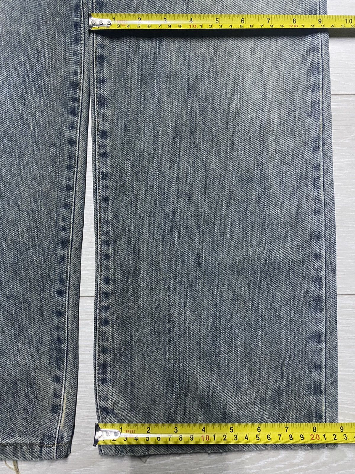 Edwin Vintage Edwin 404 Grey Denim Baggy Jeans Size US 33 - 13 Thumbnail
