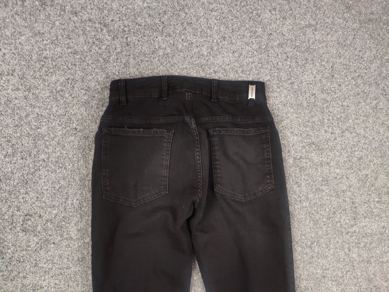 Represent Clo. Represent Destroyer Denim Black Fabric Faded Slim Fit Jeans Size US 29 - 8 Thumbnail