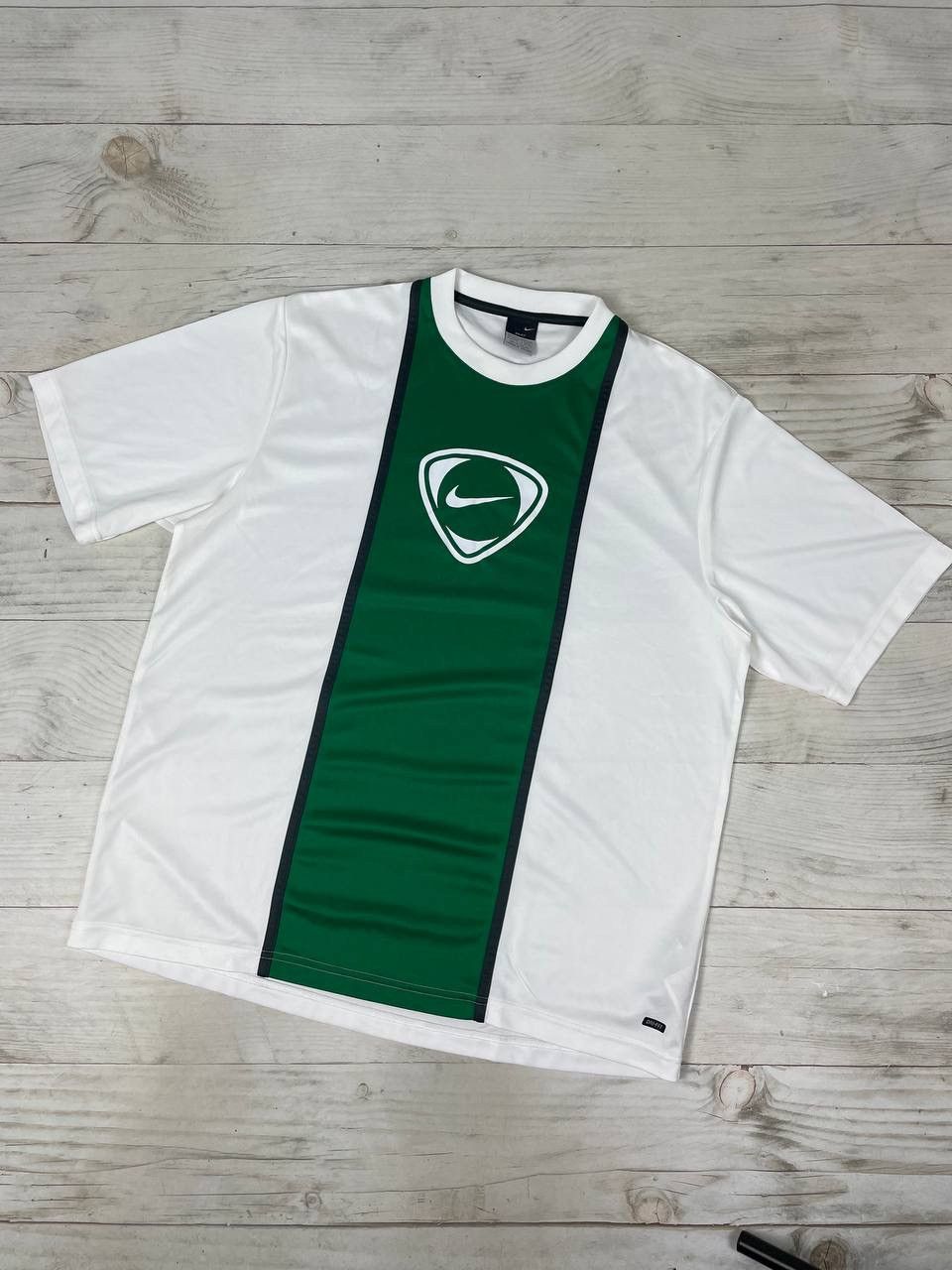 Nike Vintage Nike Tiempo Swoosh 00s T Shirt Size US XL / EU 56 / 4 - 1 Thumbnail
