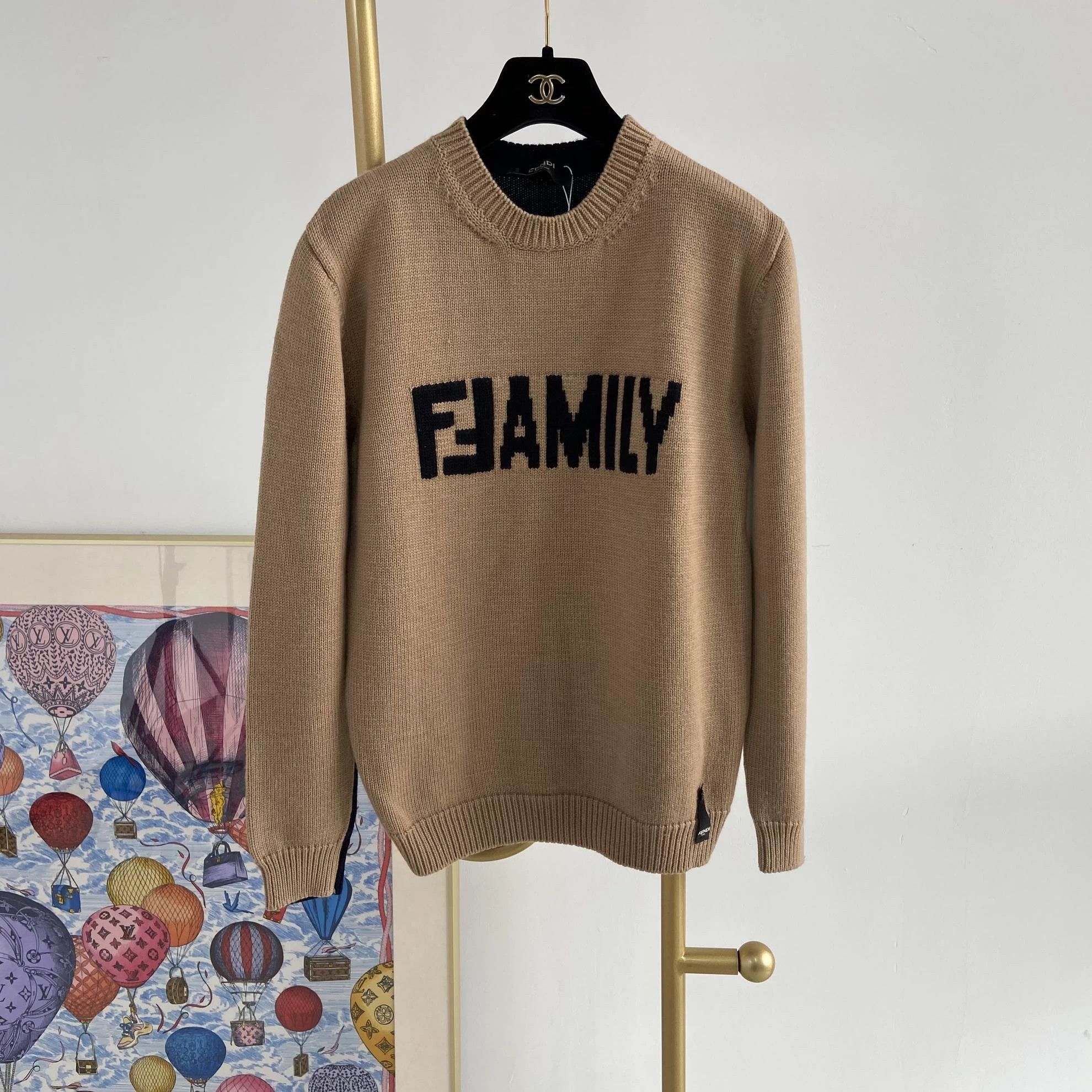 Fendi Fendi colorblocked knit pullover Size US S / EU 44-46 / 1 - 1 Thumbnail