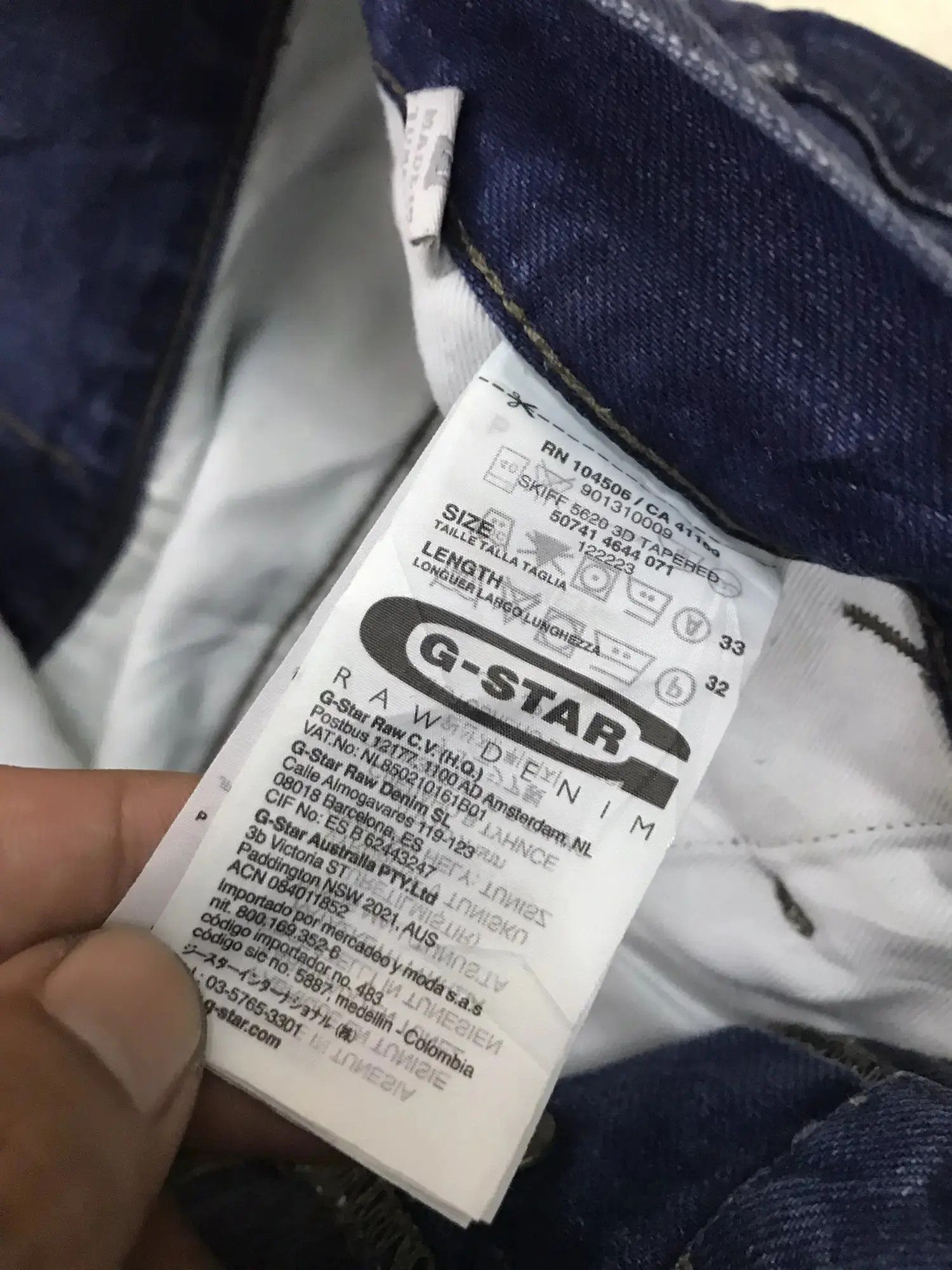 G-Star G Star Raw Denim Size US 34 / EU 50 - 13 Thumbnail