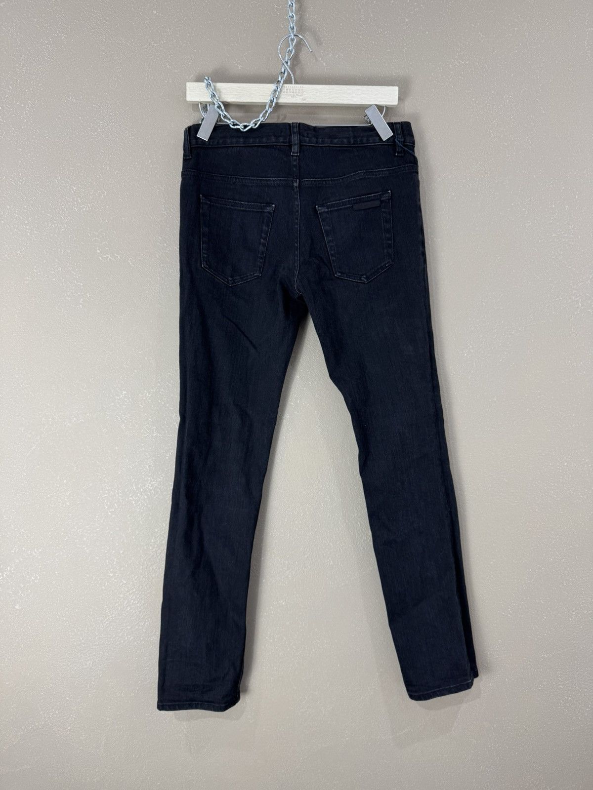 Prada Prada Milano Denim Tight Fit Black Jeans Pants Size US 30 / EU 46 - 2 Thumbnail