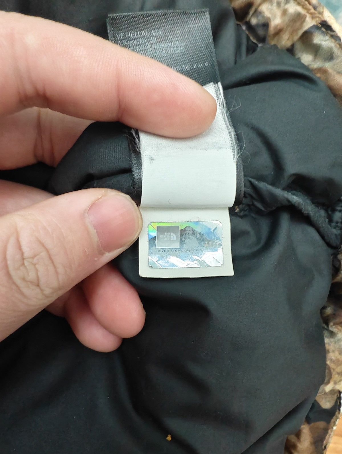 Supreme × The North Face Supreme tnf the north face leaves nuptse Jacket Size US XL / EU 56 / 4 - 6 Thumbnail