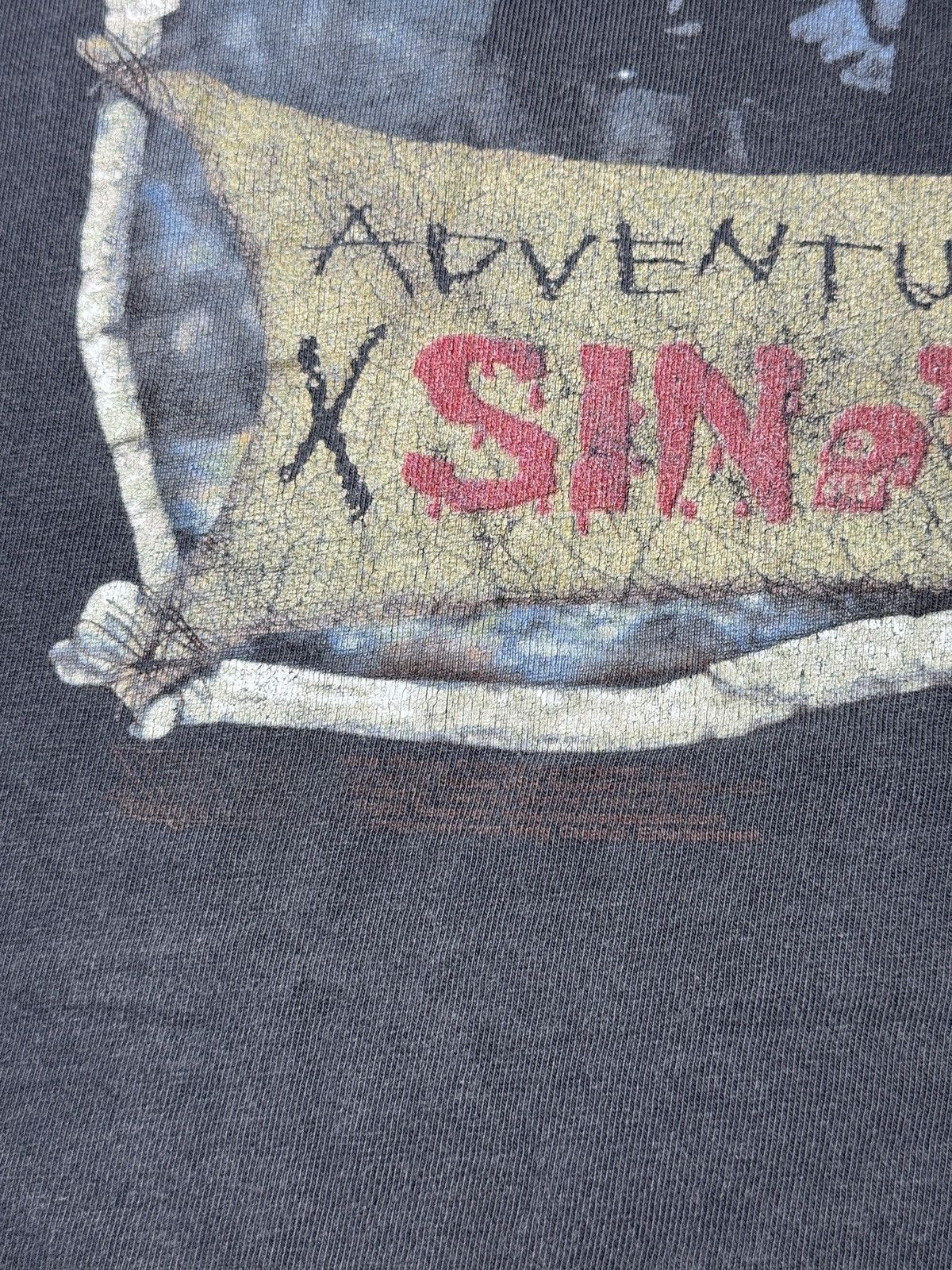 Vintage Vtg 90s Xena Warrior Princess Sin Trade RARE FADED T Shirt Size US XXL / EU 58 / 5 - 3 Thumbnail