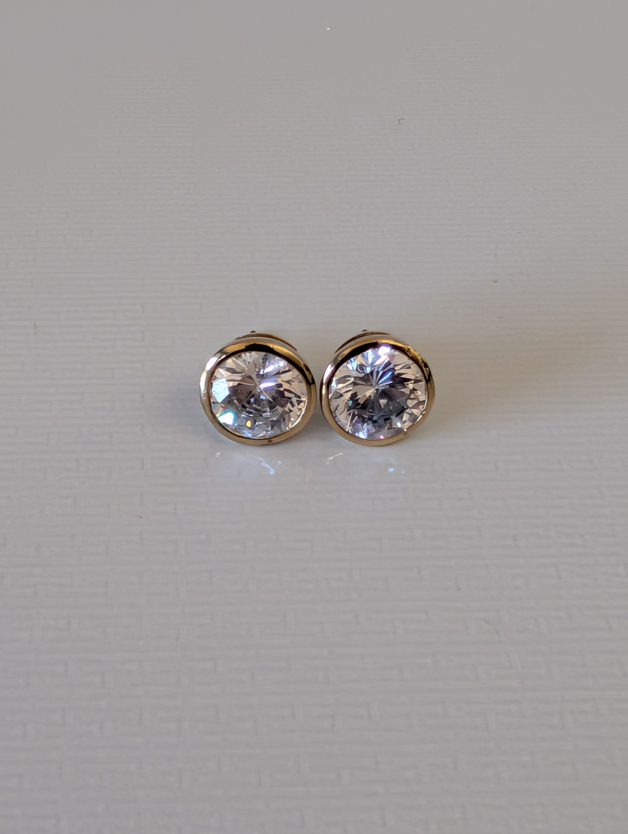 Other Vintage Inesse M. Bezel-Set CZ Studs (Circa 2001) Size ONE SIZE - 3 Thumbnail